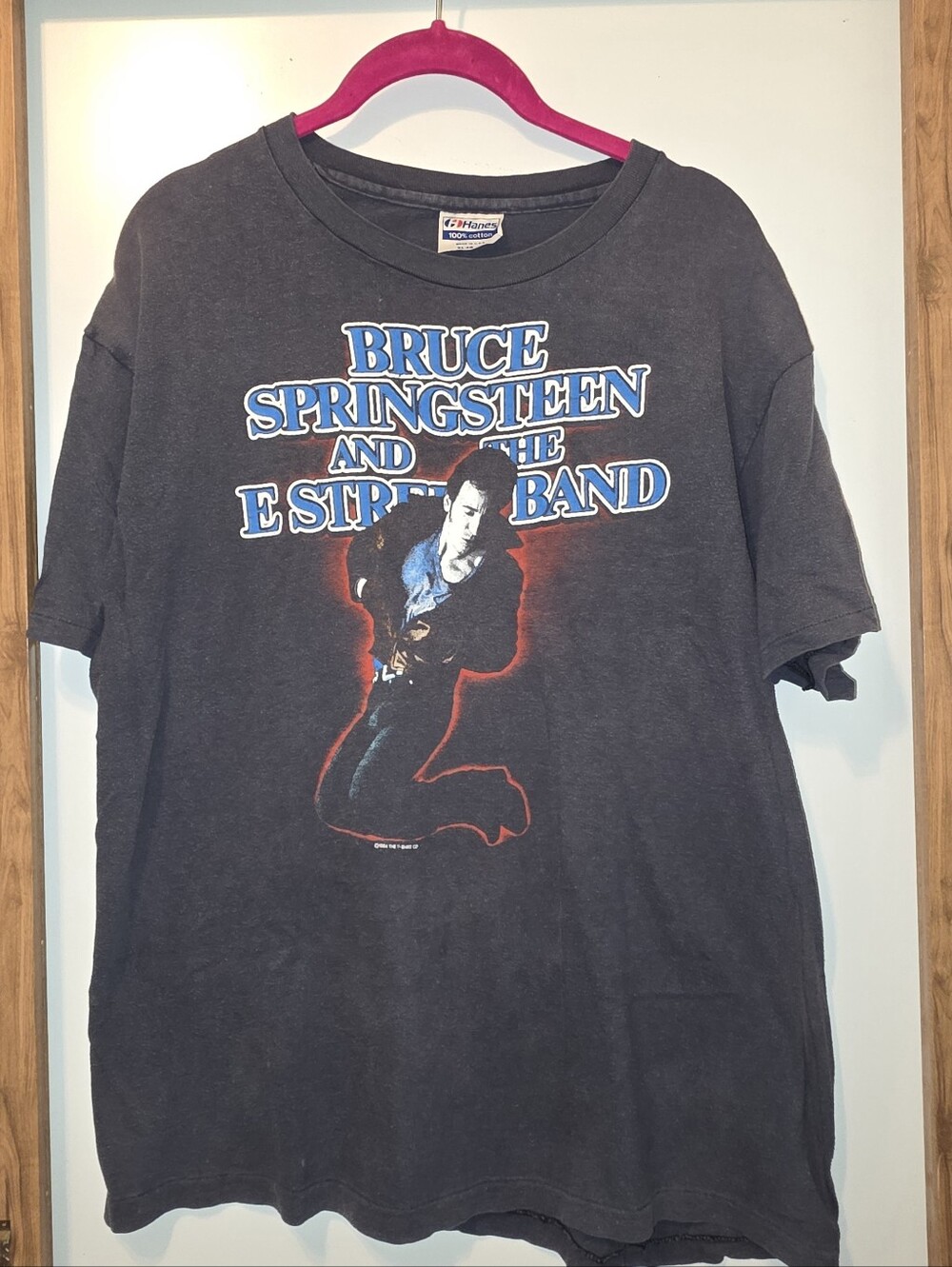 Vintage Bruce Springsteen 1984 Born in the USA tour T-shirt Size XL